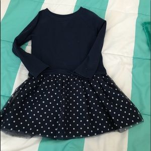 Carters navy blue dress 4T